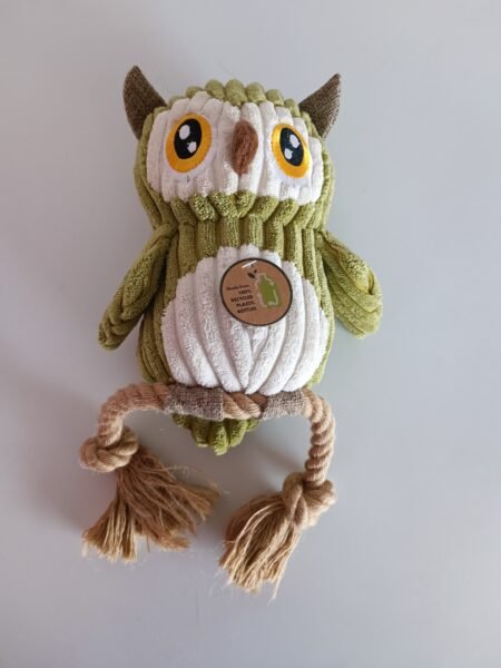 Eco Dog Toy Uil