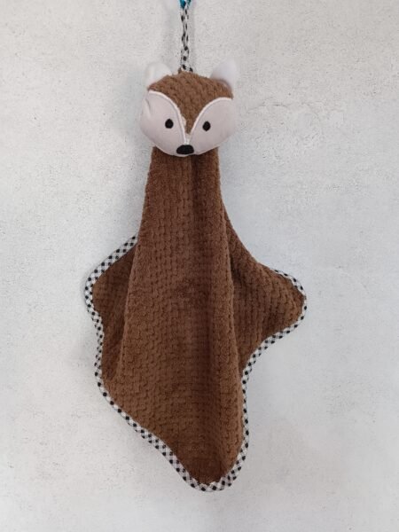 Knuffeldoekje Vos bruin