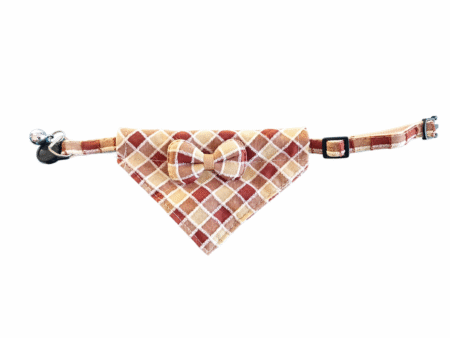 Retro Halsband bruin x-small