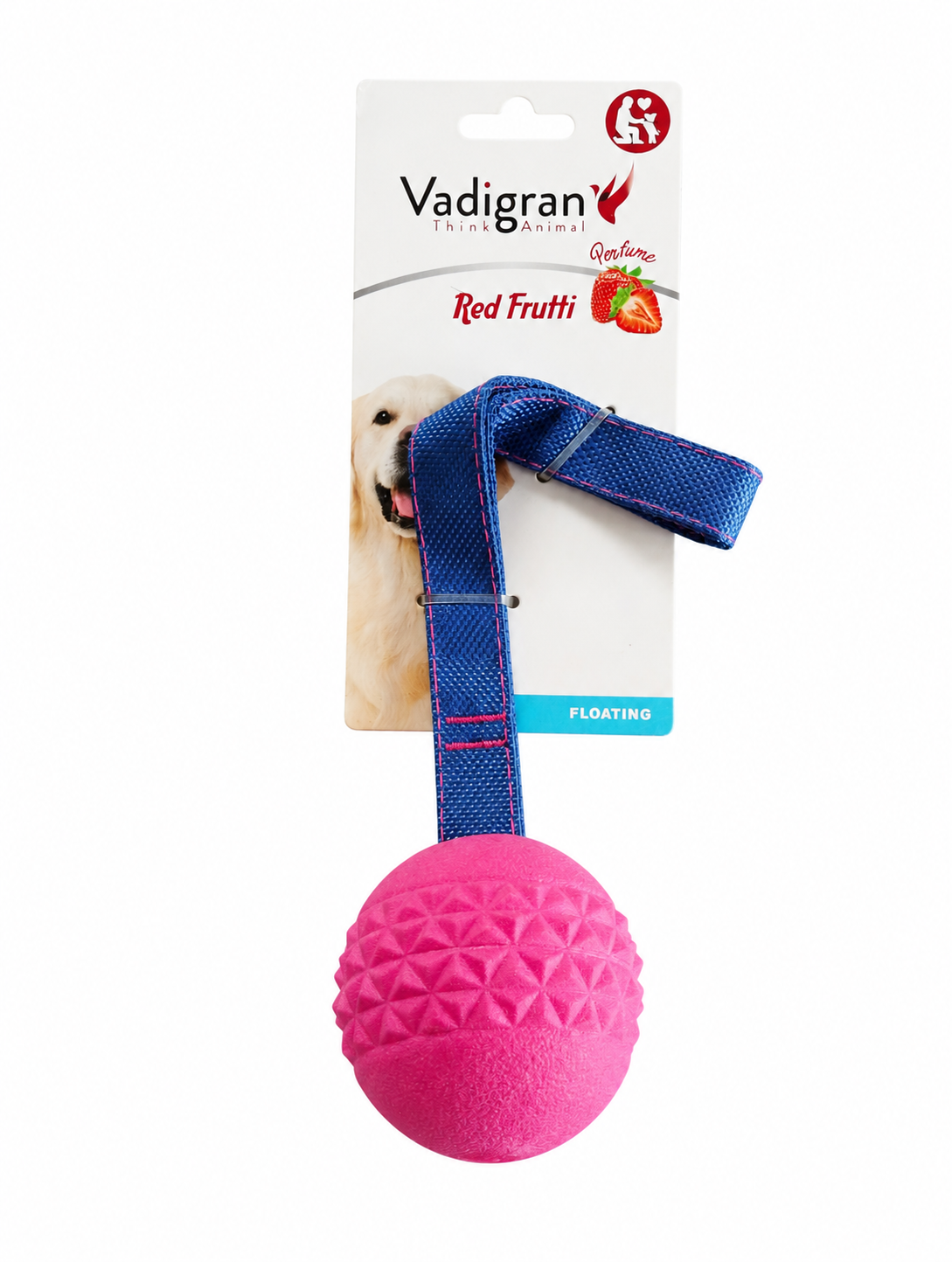 Bal met touw Red Frutti Vadigran