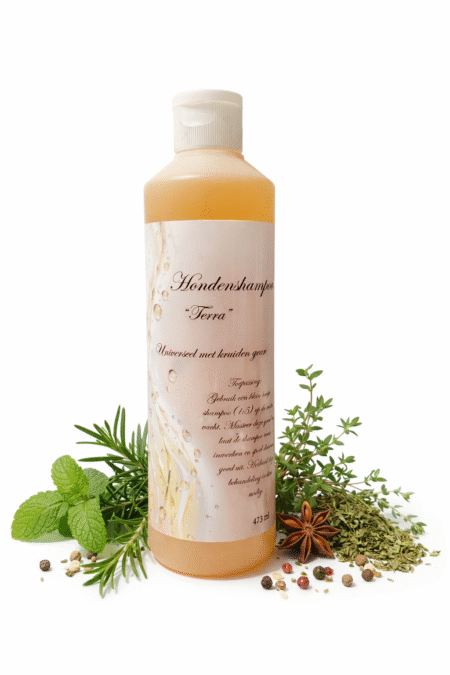 Hondenshampoo met kruiden 473ml