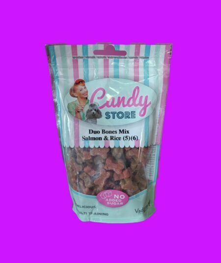 Candy Store Duo Bones Salmon & Rice 180gr