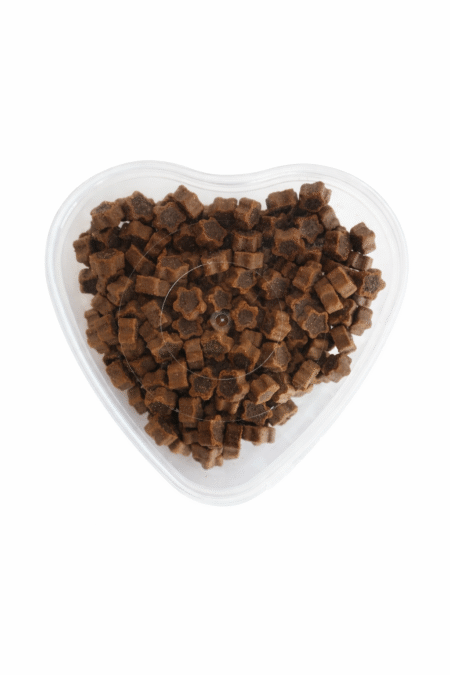 Hartje gevuld met snoep