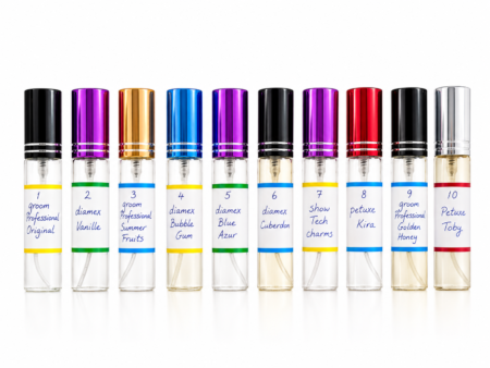 10 verschillende professionele parfums van 10ml
